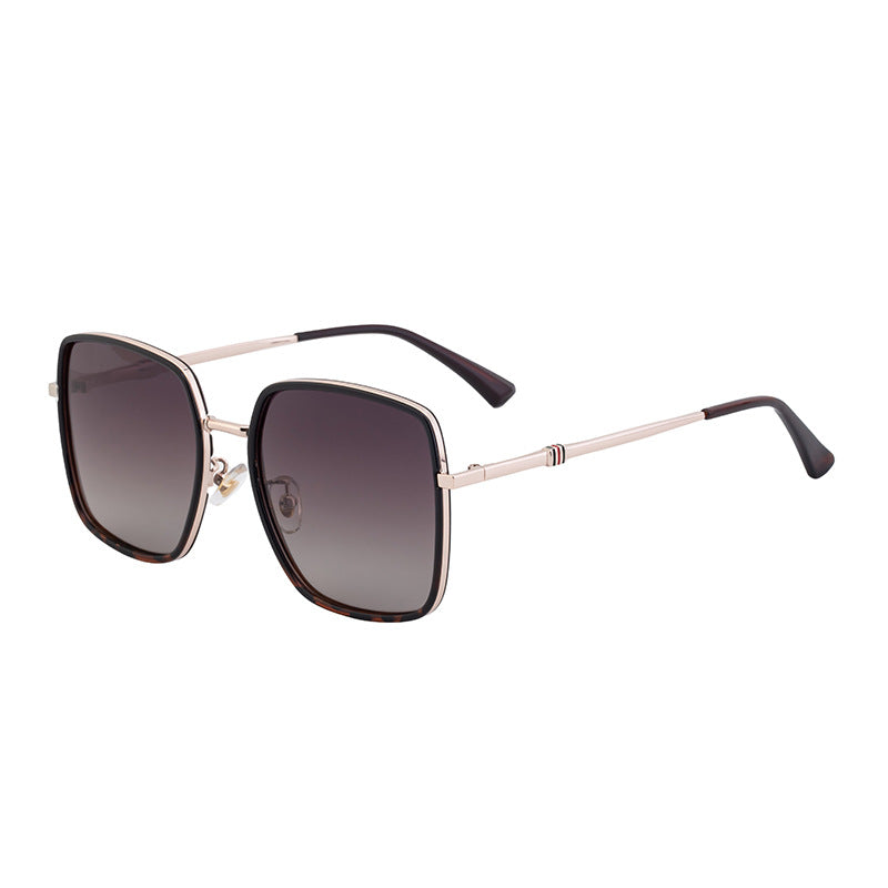 Driving Women's Fashion Square Light New European and American Large Frame Polarization Tide