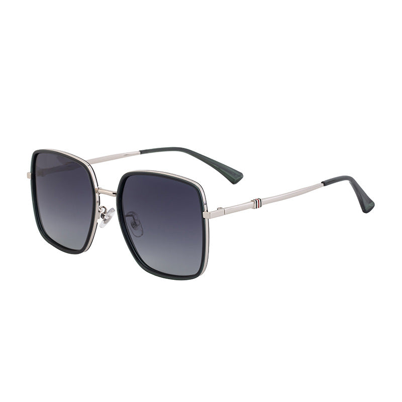 Driving Women's Fashion Square Light New European and American Large Frame Polarization Tide