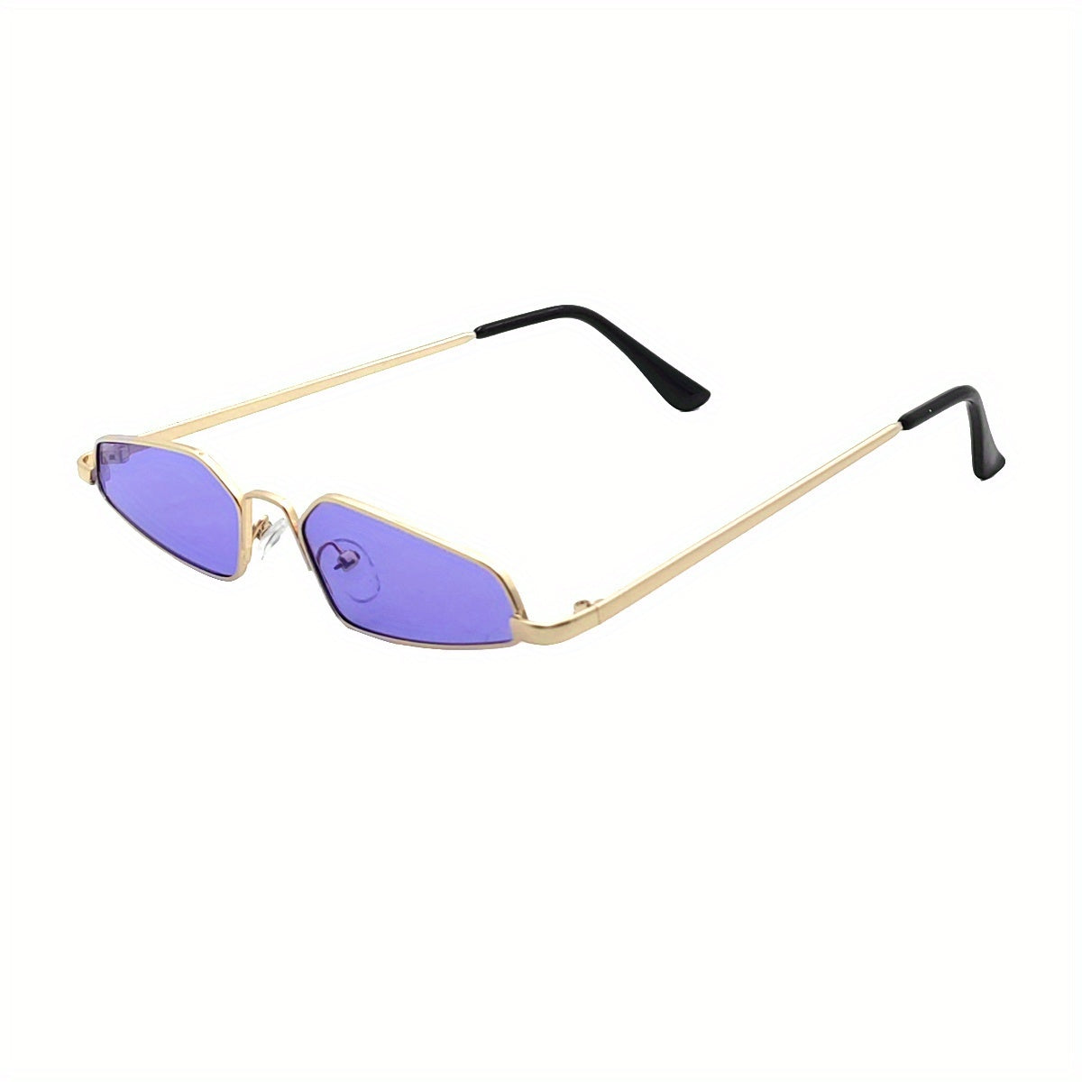 1 Pair Men's Retro Small-Frame Glasses - Concave Hip-Hop Streetwear Eyewear, Round\u002Foval\u002Fcurved shape for Stage Dress & Casual Outfits, Small-Framed Trendy (No) - Iconic Style for Photos & Casual Attire