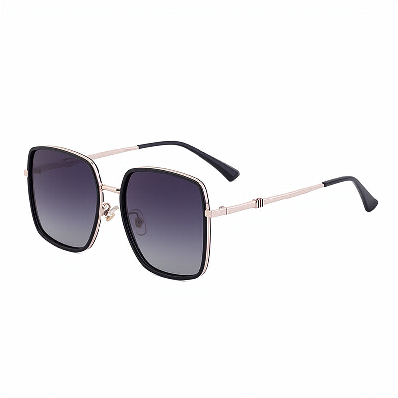 Driving Women's Fashion Square Light New European and American Large Frame Polarization Tide