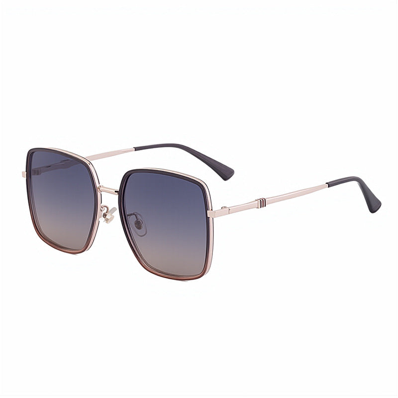 Driving Women's Fashion Square Light New European and American Large Frame Polarization Tide